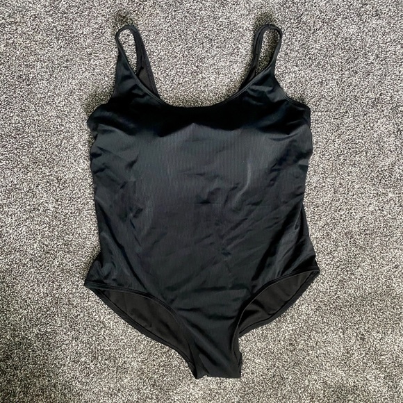 Catalina Other - Catalina Black Ribbed One-Piece Swimsuit | Size 1X